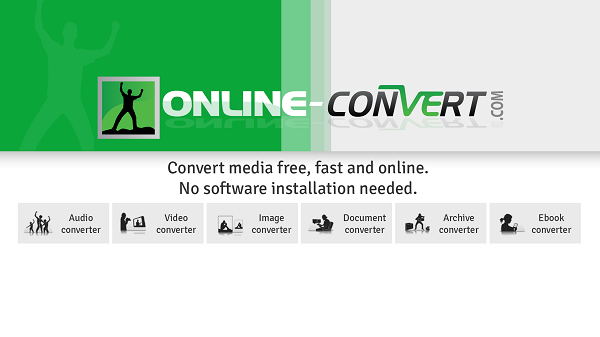 在 OnlineConverter.com 将 AVCHD 转换为 MP4