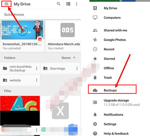 使用 Google Drive 检索三星 S22 Ultra 上已删除的短信